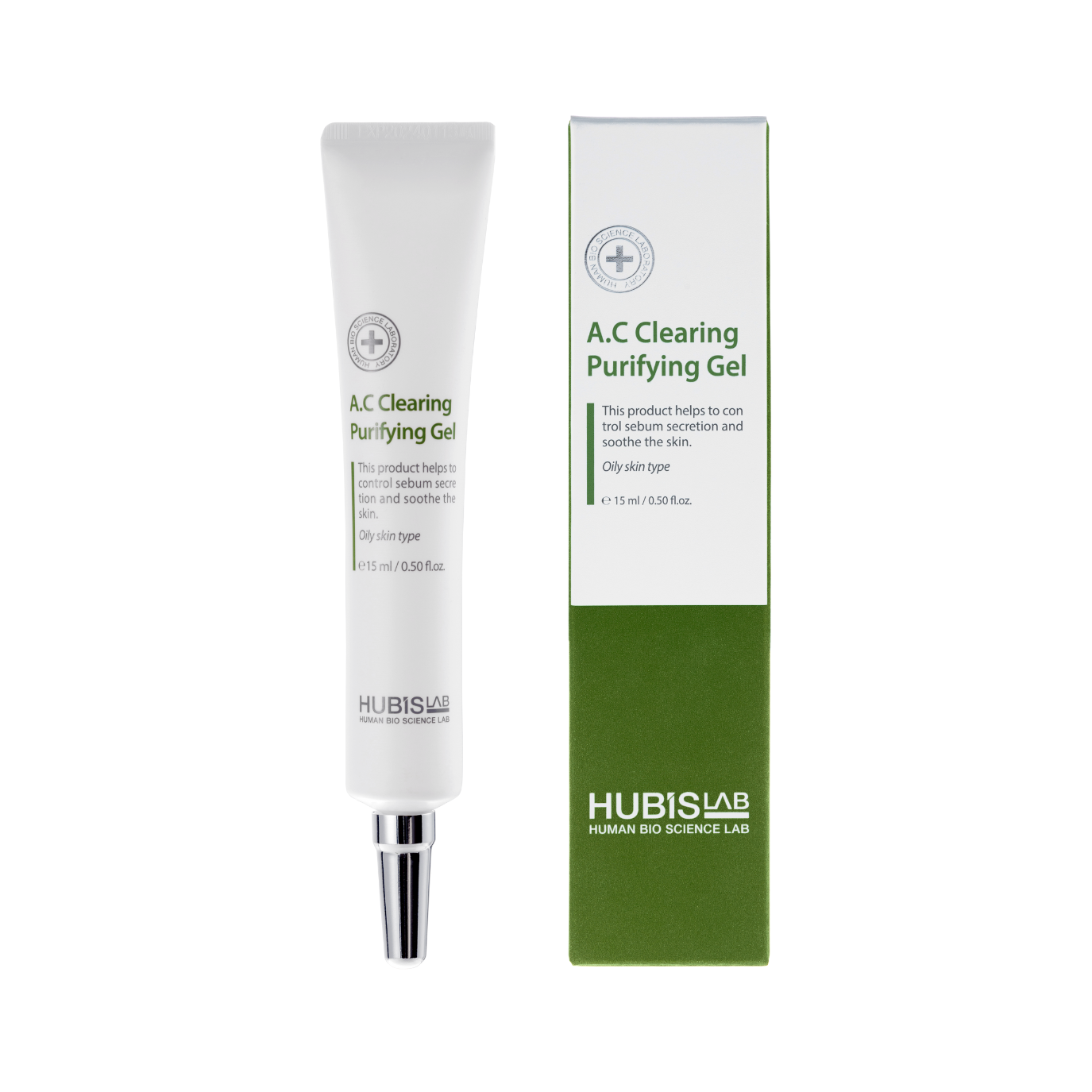 HUBISLAB Active A.C. Purifying Gel, 15 ml