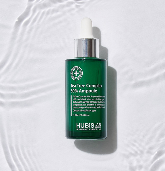 HUBISLAB Tea Tree Complex 60% Ampoule | Tējas koka kompleksa 60% ampula, 50 ml – 2
