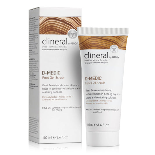 CLINERAL D-MEDIC Foot Gel-Scrub, 100 ml