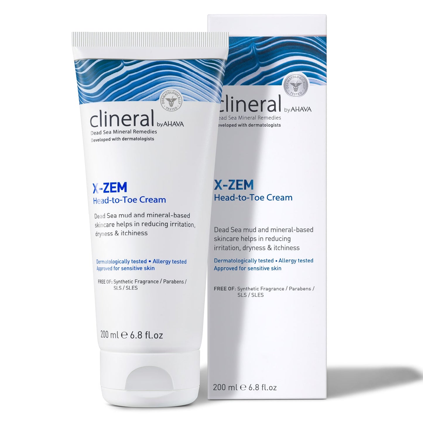 CLINERAL X-ZEM Head-to-Toe Cream, 200 ml
