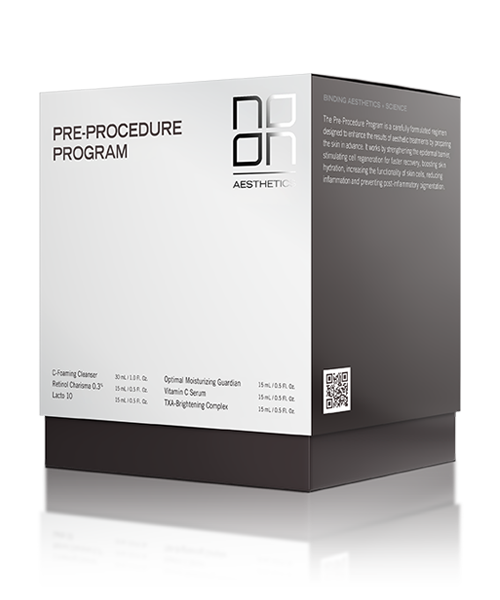 NOON Aesthetics Pre-Procedure Kit iepakojums
