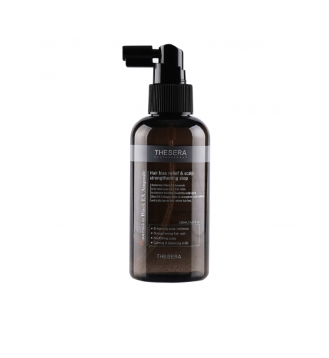 THESERA ROOTENSION BLACK EX AMPOULE, 150 ml