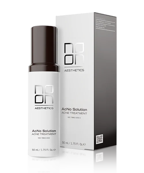 NOON Aesthetics AcNo Solution 50 ml packaging