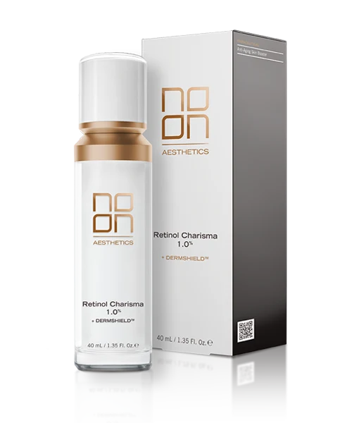 NOON Aesthetics Retinol Charisma 1% current packaging