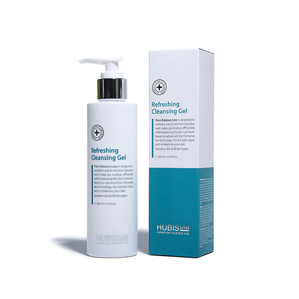 HUBISLAB Pure Balance Refreshing Cleansing Gel | Attīrošs Gels 200ml