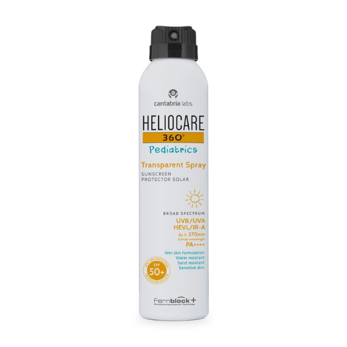 HELIOCARE 360 Pediatrics Transparent Spray SPF50+ | Bērnu ķermeņa sprejs, 200 ml
